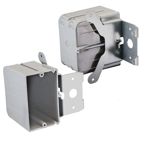 retrofit electrical outlet box|existing construction electrical box.